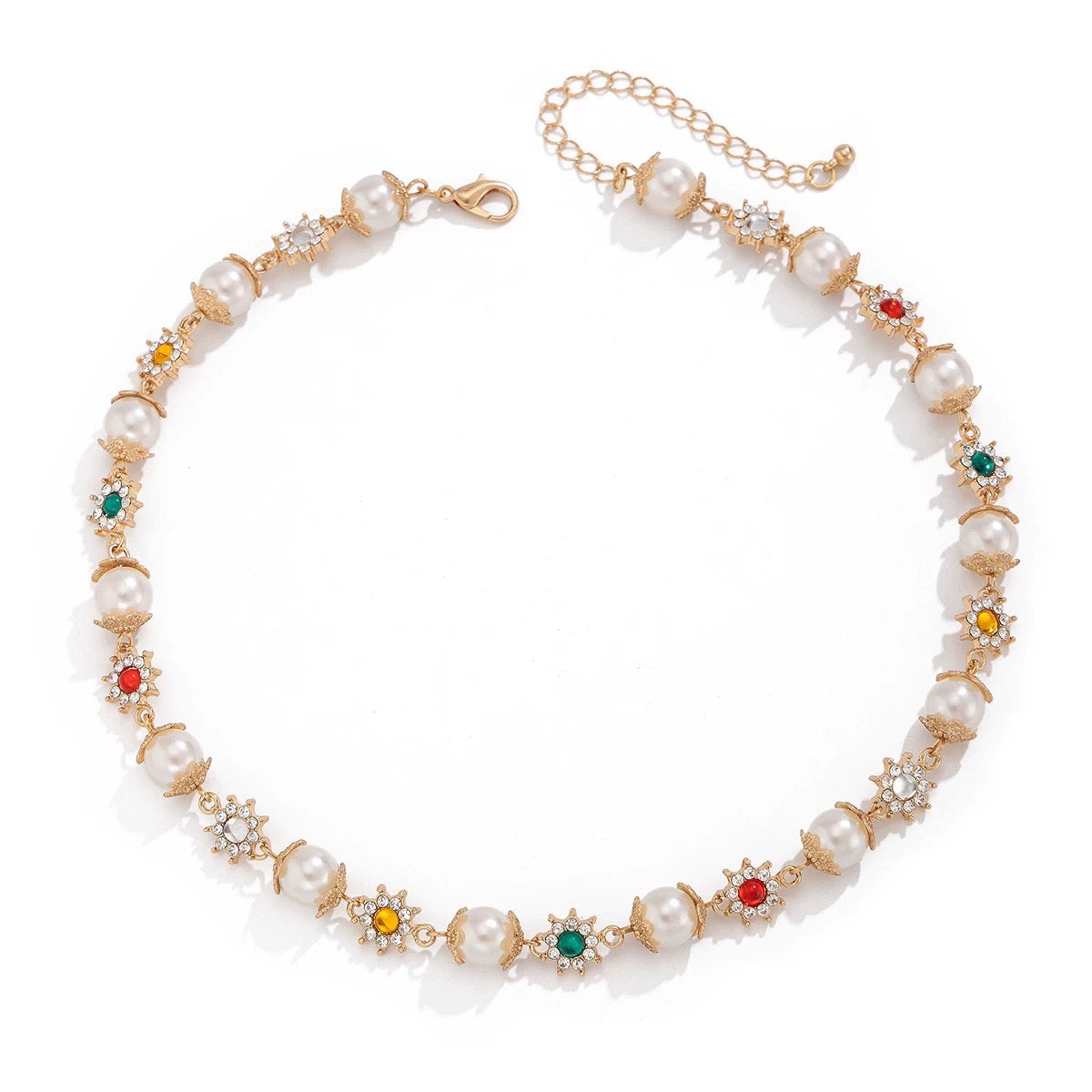 Virales Blumen-Ketten Set