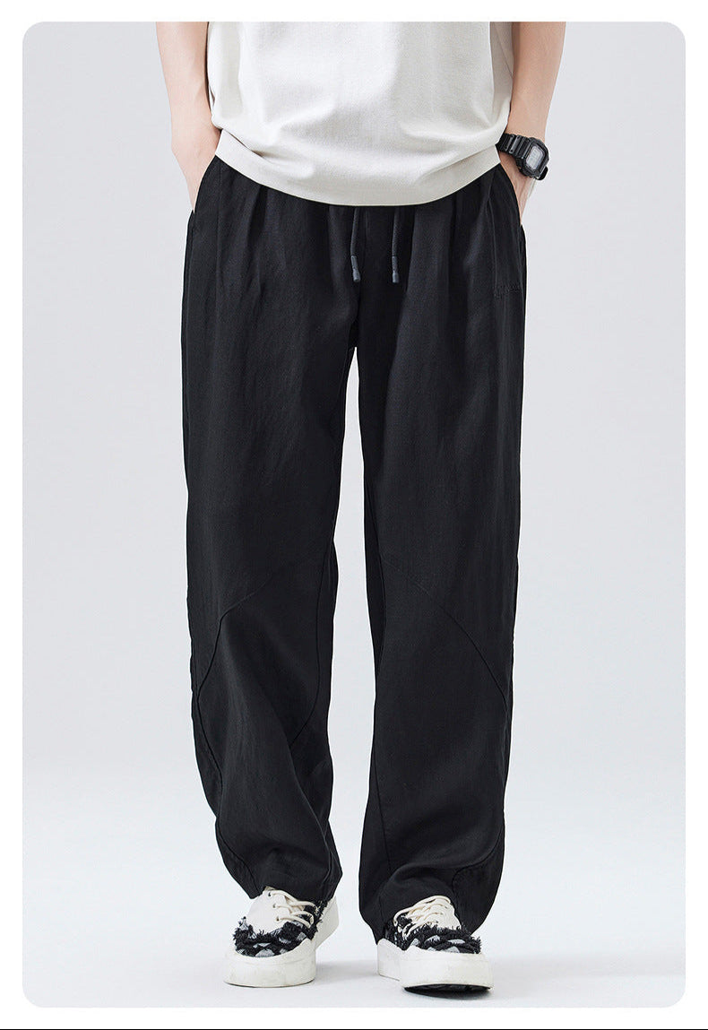 Leichte Sommer Leinen Hose