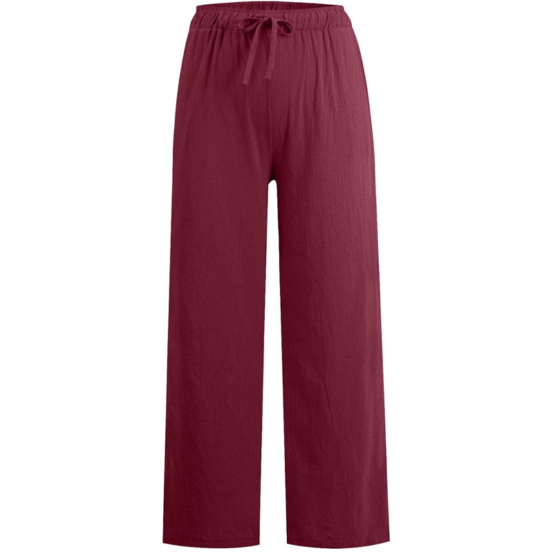 Leichte Leinen Hose