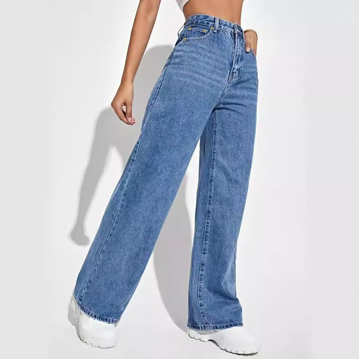 Wide Jeans high waisted