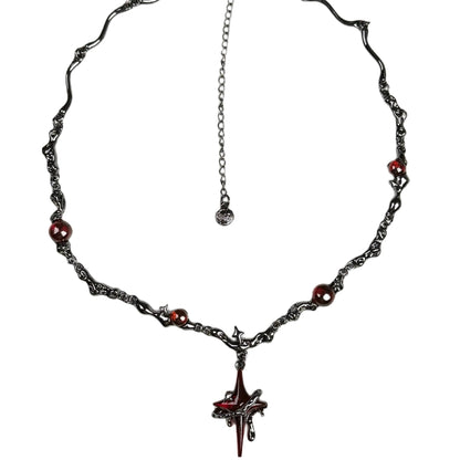 Rote Stern-Kette