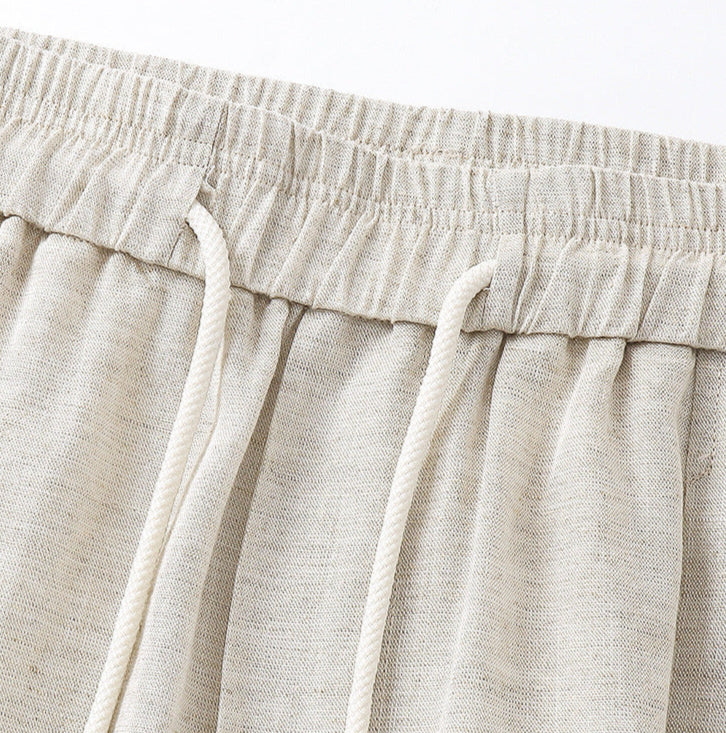 Leichte Sommer Leinen Hose