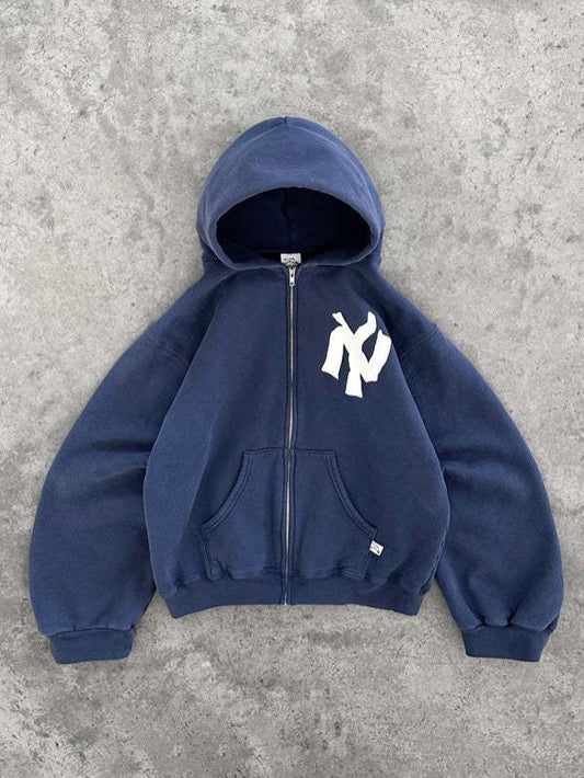 NY-Zipper mit Logo UNISEX