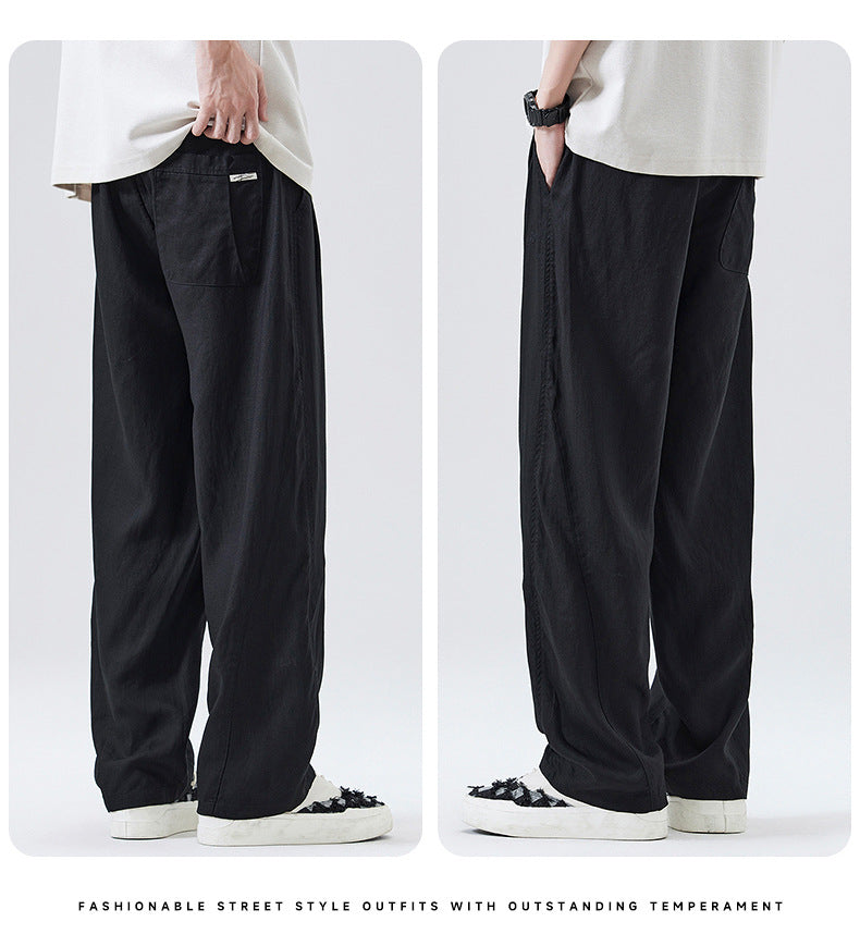 Leichte Sommer Leinen Hose