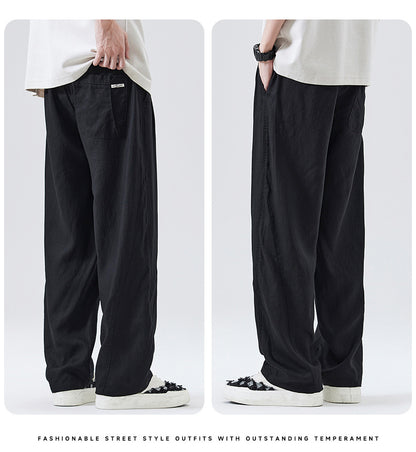Leichte Sommer Leinen Hose
