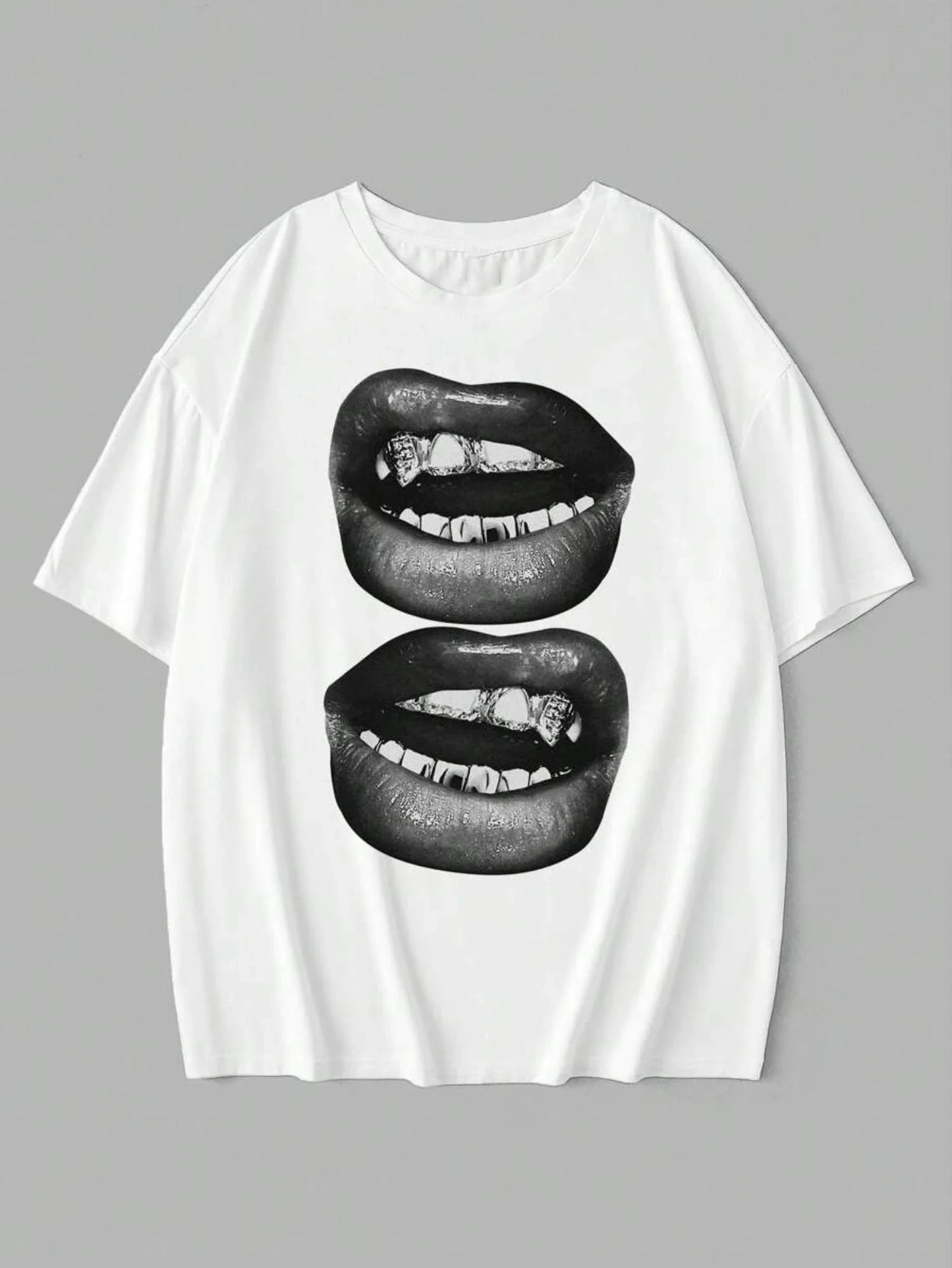 Teeth Print Top