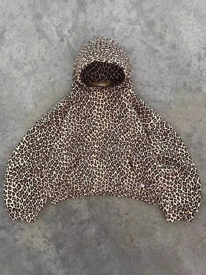 Leo Print Hoodie