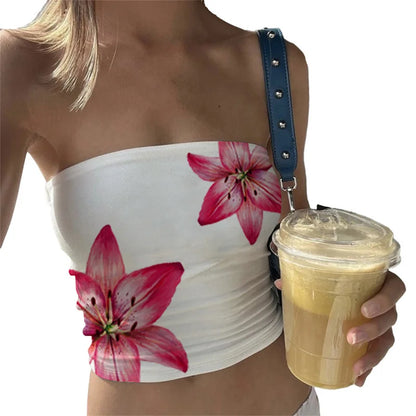 Blumen Tube Top