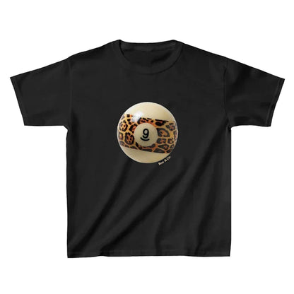 Leopard Print Billiard Ball Baby Tee