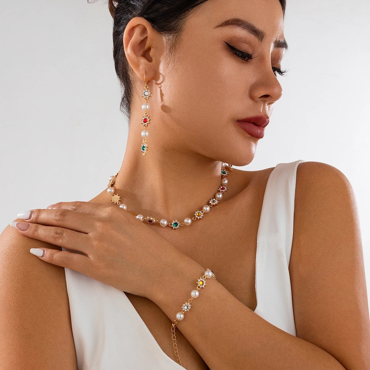 Pearl Jewelry Set