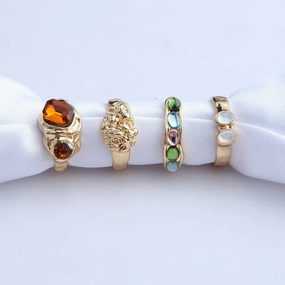 Gem Rings Set