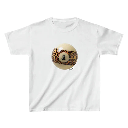Leopard Print Billiard Ball Baby Tee
