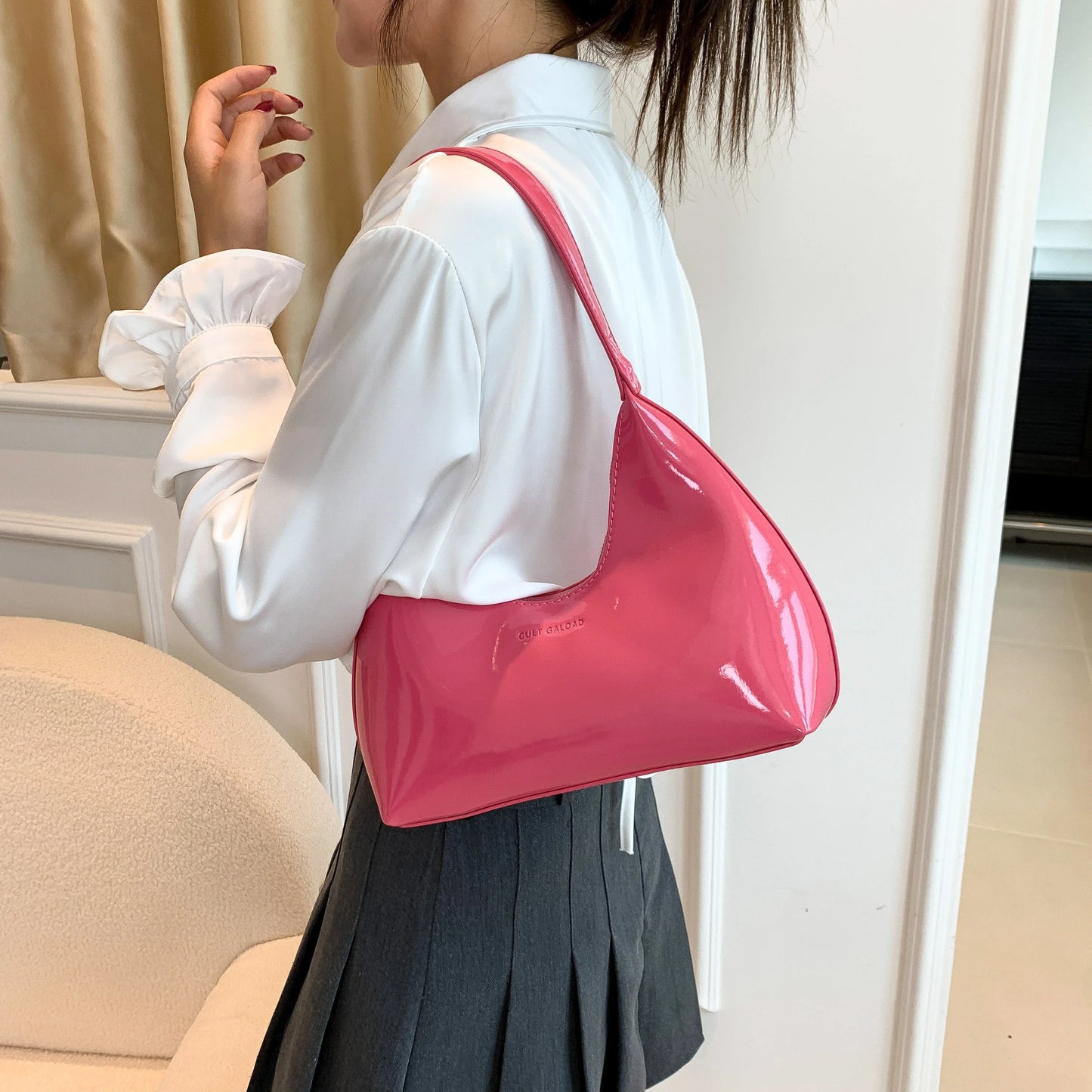 Leather Shoulder Bag