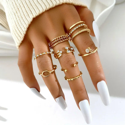 Gem Rings Set
