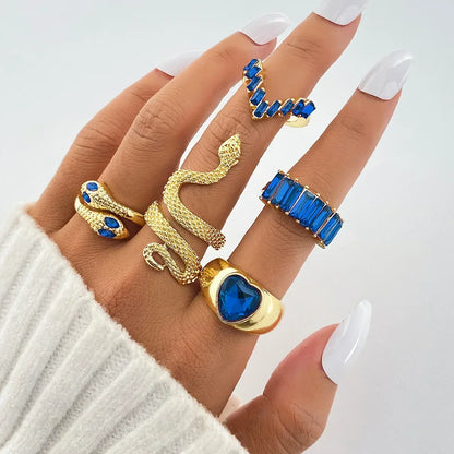 Gem Rings Set