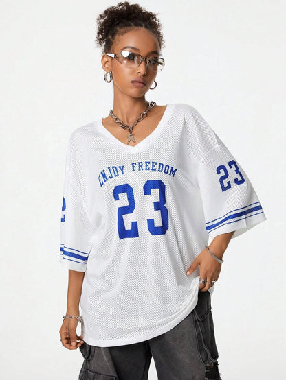 Oversized Jersey Top