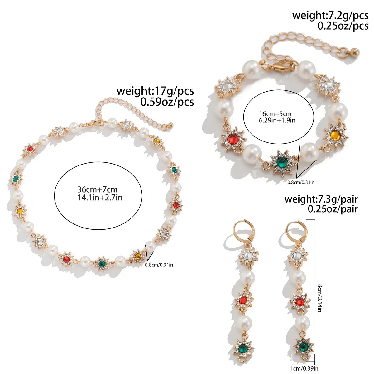 Pearl Jewelry Set