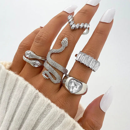 Gem Rings Set