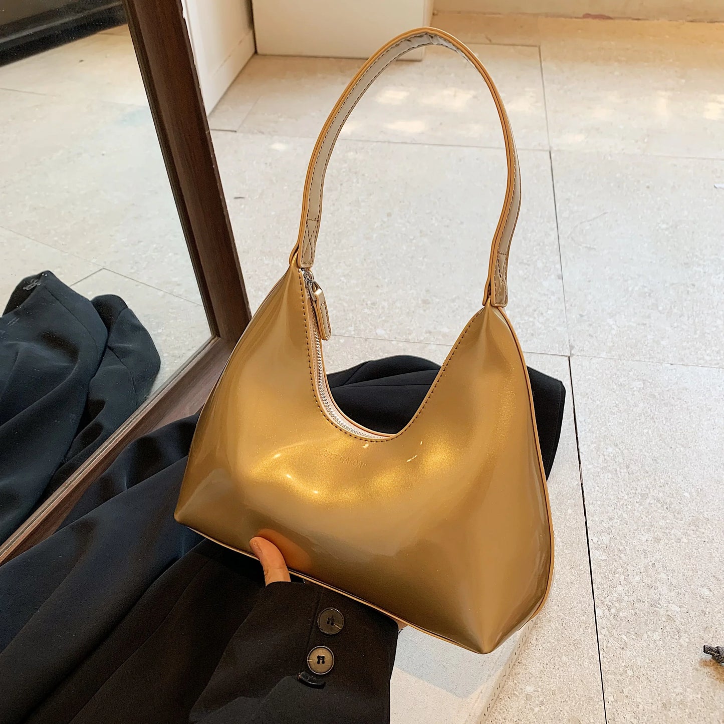 Leather Shoulder Bag