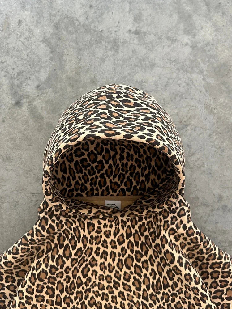 Leo Print Hoodie