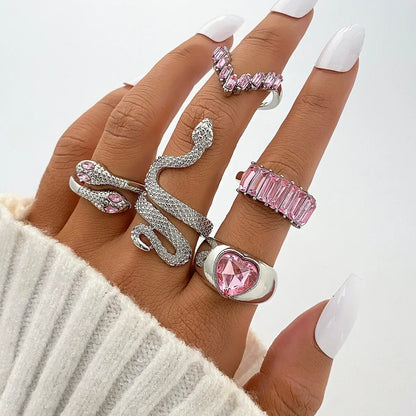 Gem Rings Set