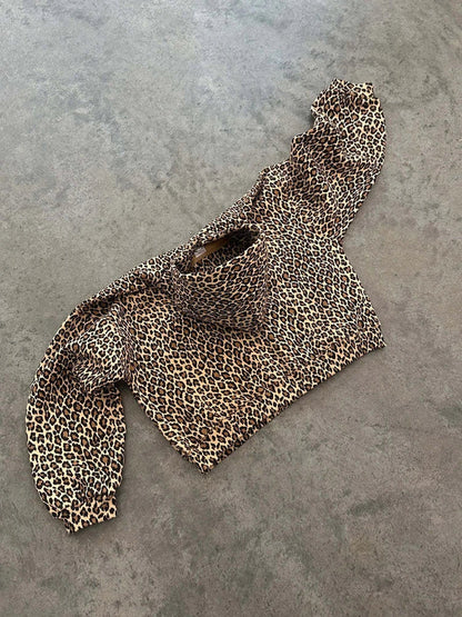 Leo Print Hoodie