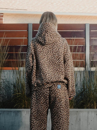 Leo Print Hoodie