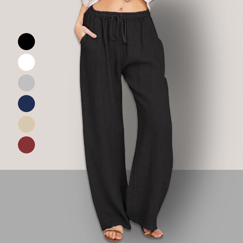 Leichte Leinen Hose