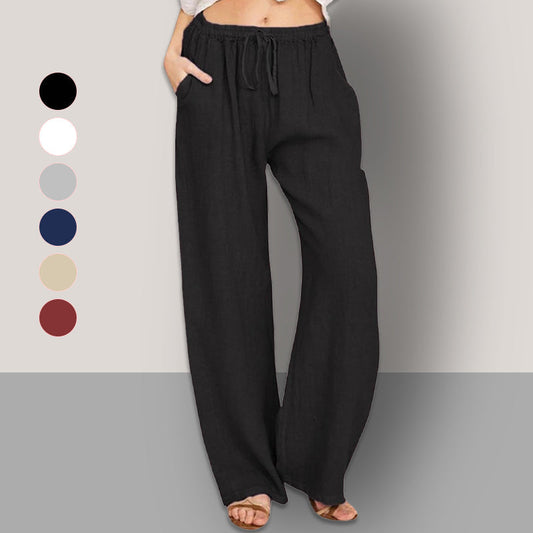 Leichte Leinen Hose