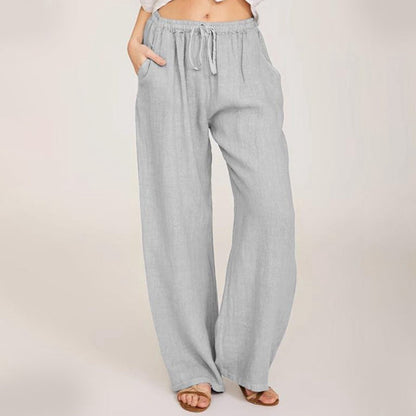 Leichte Leinen Hose