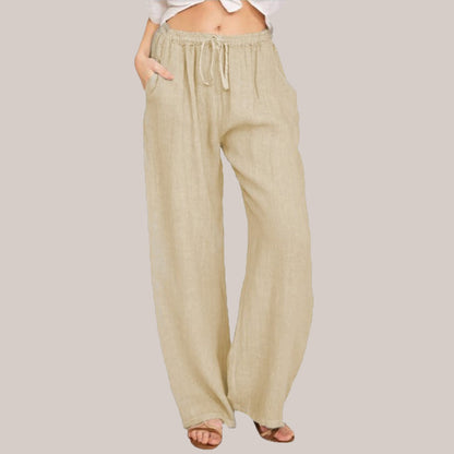 Leichte Leinen Hose