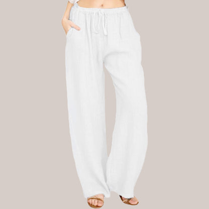 Leichte Leinen Hose