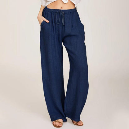 Leichte Leinen Hose