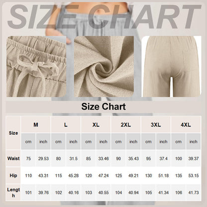 Leichte Leinen Hose