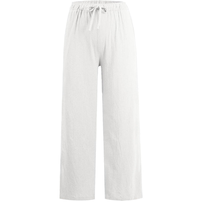 Leichte Leinen Hose