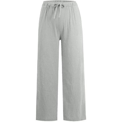 Leichte Leinen Hose