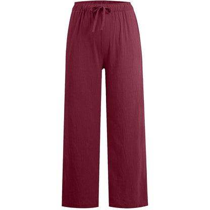 Leichte Leinen Hose